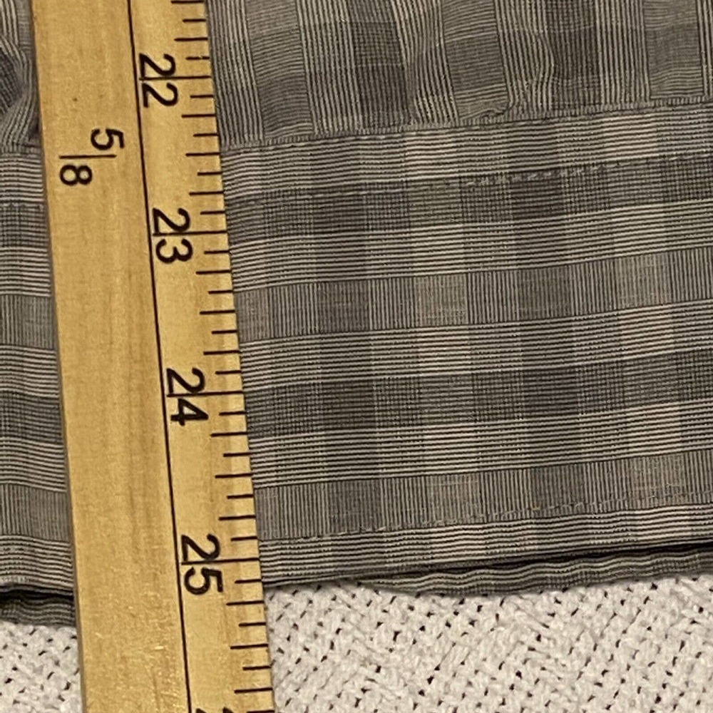 Dockers Stain Defender Gray Plaid Button Down Men’s Shirt Size XL Preppy - Picture 16 of 16